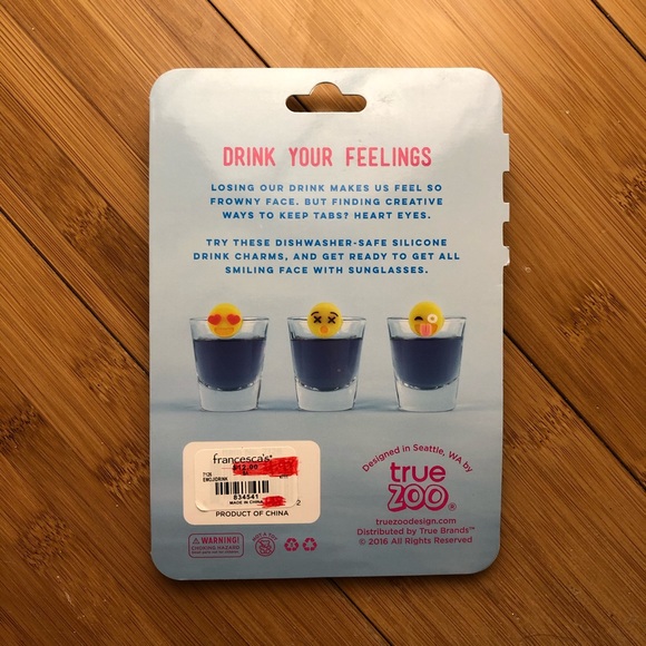 Francesca’s Emoji drink charms - Picture 5 of 5